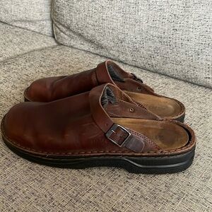 Naot Men’s Brown  Glacier Buffalo Leather  Size 46  US 13 - 13.5